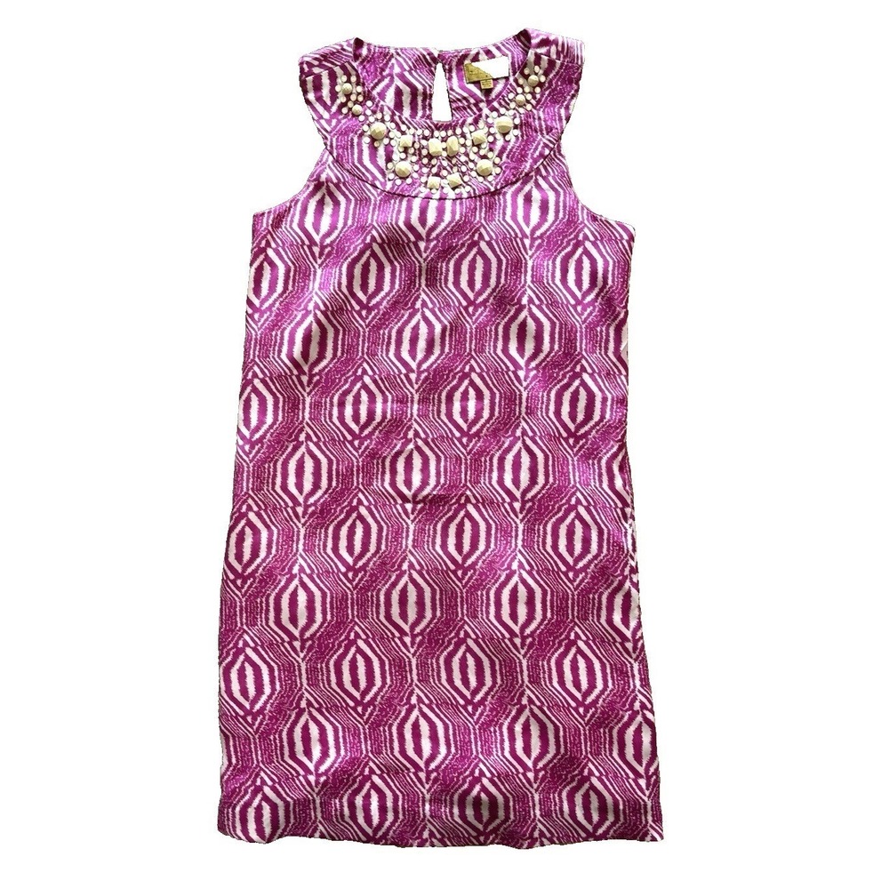 Nicole Miller Girls Pink Dress Size 12